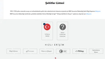 MSB şehit bilgisi sorgulama ekranı: Sosyal medyada "Şehit Bilgi Kapısı" gündem oldu