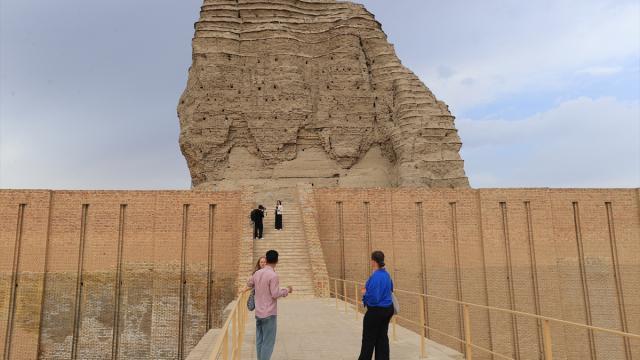 Irak'taki antik "Akerkuf" kenti Mezopotamya'nın geçmişine ışık tutuyor