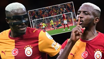 Galatasaraylı Victor Osimhen, bir ülkenin dilinde. "Unutulmaz, itibarını pekiştirdi"