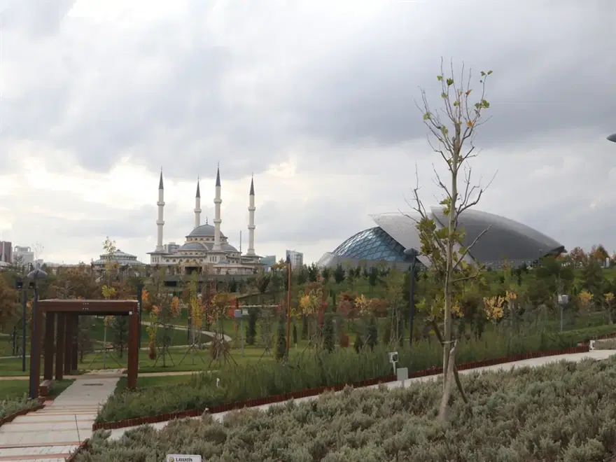 Beştepe Millet Ormanı açılıyor. Yaklaşık 92 futbol sahası büyüklüğünde 2