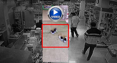 Market kirlenmesin diye çorapla alışveriş yaptılar