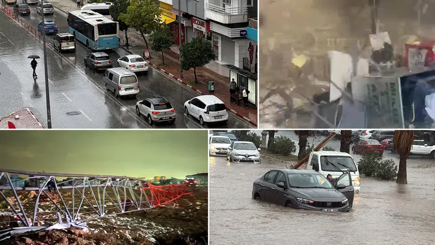 GÜNEYDE ŞİDDETLİ YAĞMUR VE HORTUM TEHLİKESİ 1