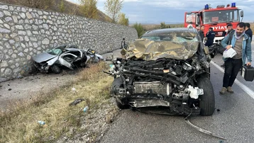Çorum'da feci kaza. 4 kişi hayatını kaybetti