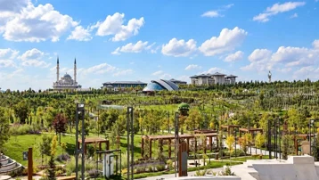 Beştepe Millet Ormanı açılıyor. Yaklaşık 92 futbol sahası büyüklüğünde