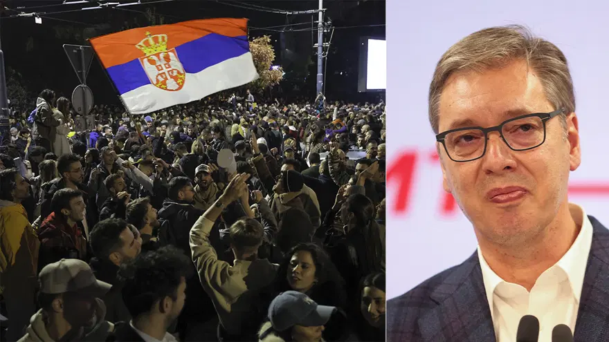 Sırbistan'da seçimi "Öğrenci Listesi" kazandı. Vucic yenilgiyi kabul etti