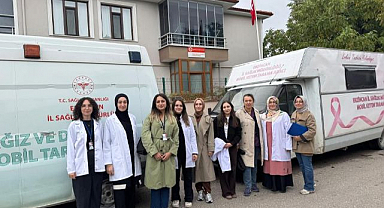 Sağlıklı Hayat Merkezi ekiplerinden saha çalışması