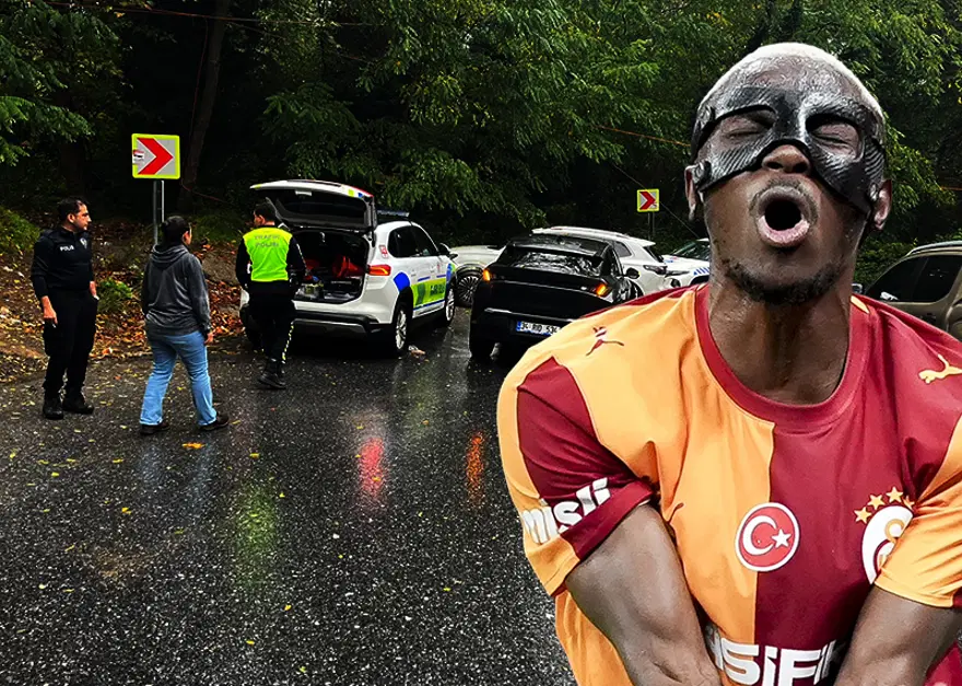 Victor Osimhen'in sevgilisi kaza yaptı